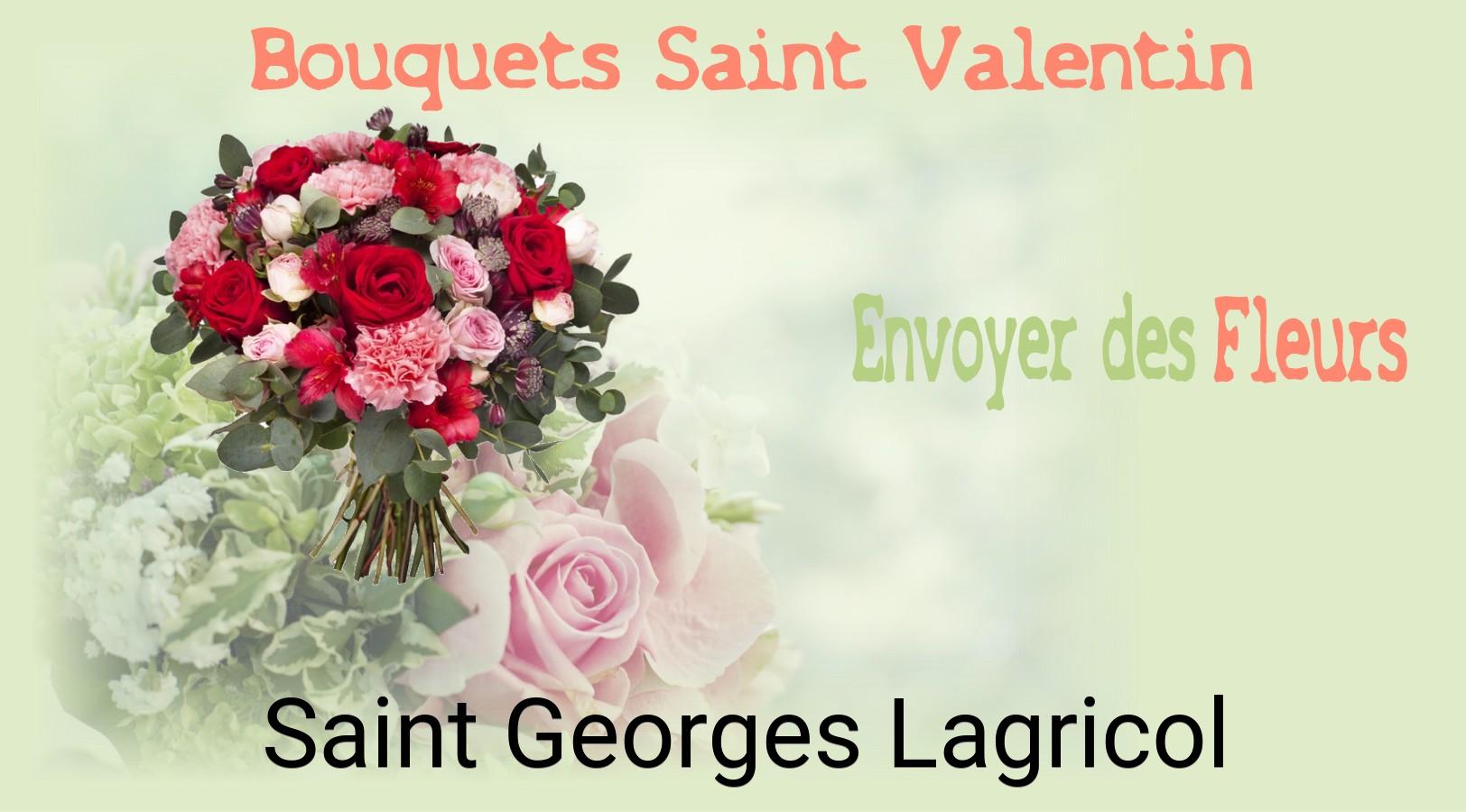 Roses de Saint-Valentin livrées à Saint-Georges-Lagricol